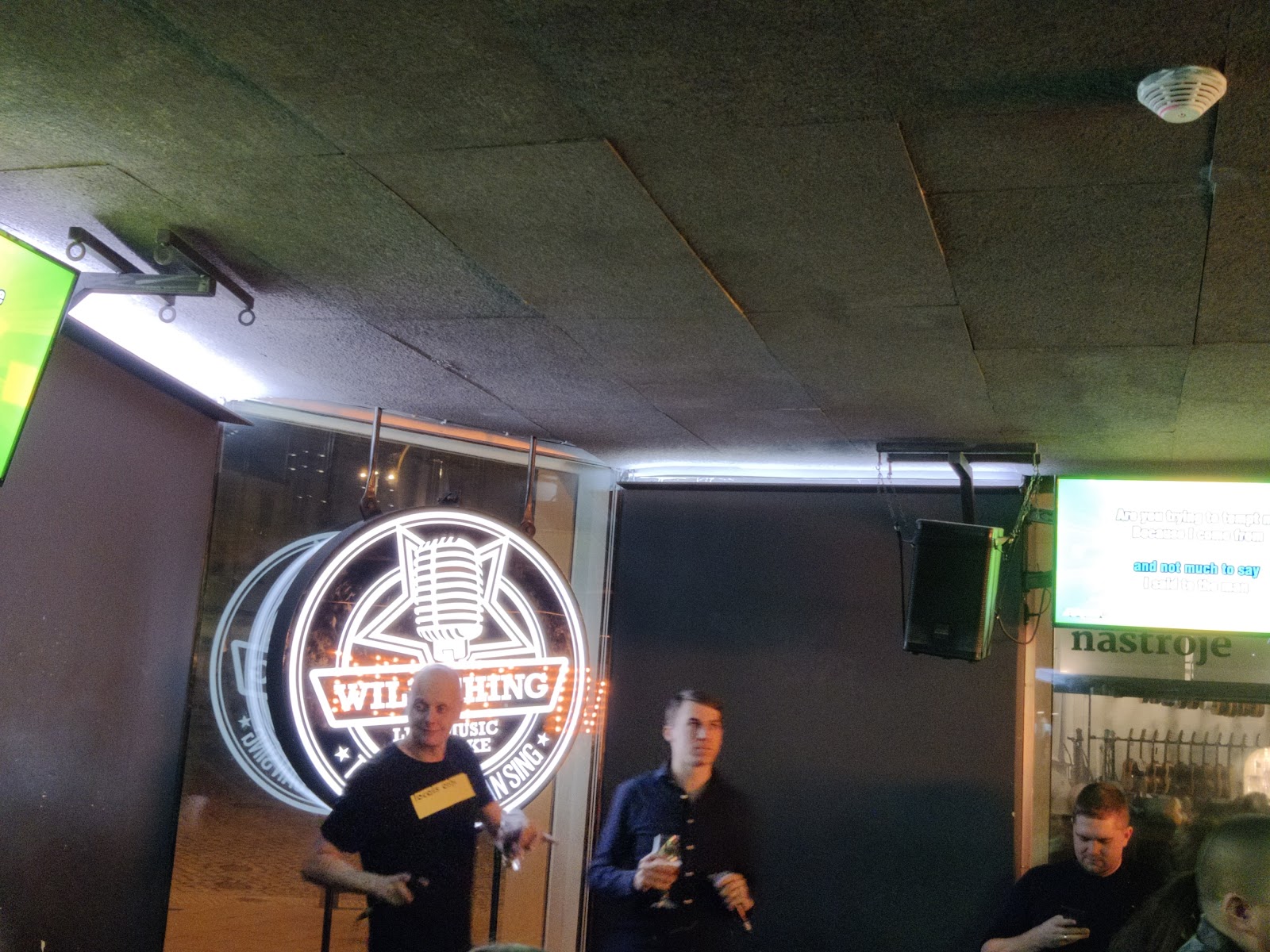 Živá karaoke show s ikonickým mikrofonem